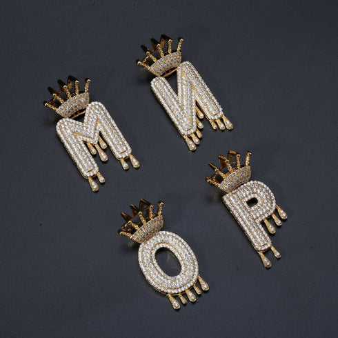 Hip Hop Pendant Micro-inlaid Zircon Necklace